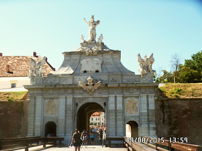 Tor, Burg, Bastei, Karlsburg, Alba Iulia