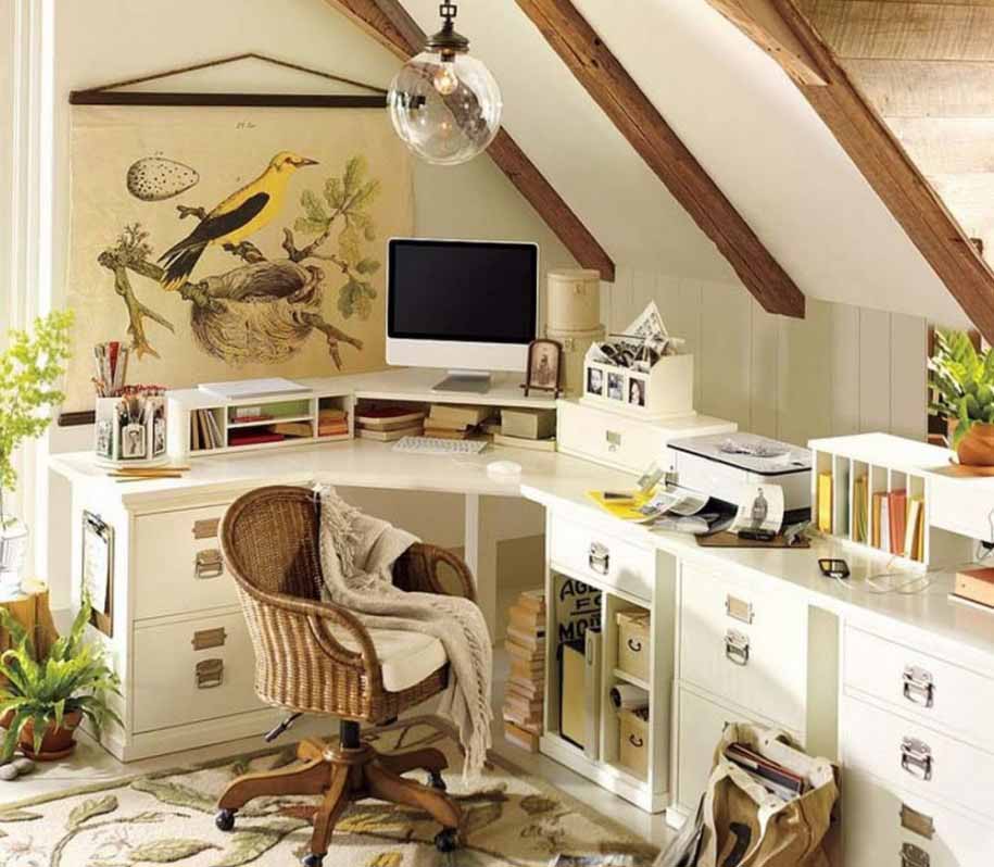 35 Desain Ruang Kerja Minimalis Di Rumah Kantor 