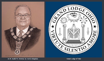 M.W. Keith W. Newton. Past Grand Master. Grand Lodge of Ohio. by Travis Simpkins