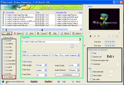 Boilsoft Video Converter 3.02 build 130