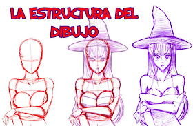 Resultado de imagen para estructuras del dibujo manga