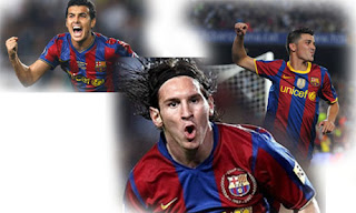 Bring champions Barca, Pedro Villa Messi MVP