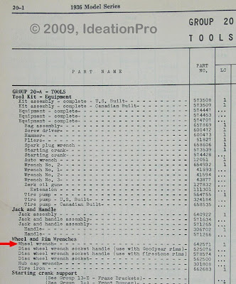 1936 Dodge Trucks Parts Book Page 201 Click Photo to Enlarge
