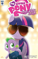 My Little Pony Friendship is Magic #40 Comic by IDW Hot Topic Variant Cover by Tony Fleecs