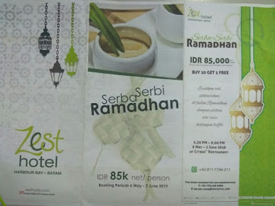 Ramadhan di Zest Hotel