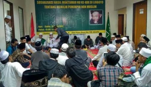 Warga NU Wajib Pilih Pemimpin Muslim