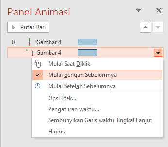 Cara Membuat Efek  Animasi  di PowerPoint  dwitekno