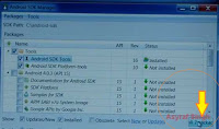 install 2 package - android sdk tools