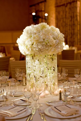 modern elegant wedding centerpieces