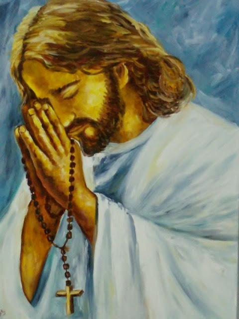 Resultado de imagen de Imagenes de Jesus orando