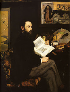 Portrait of Emile Zola, Manet