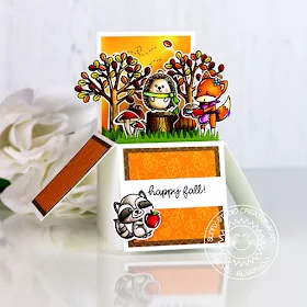 Sunny Studio Stamps: Woodsy Autumn Sunny Sentiments Happy Harvest Fall Themed Card by Rachel Alvarado