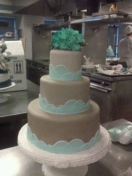 Wedding cake project nautical