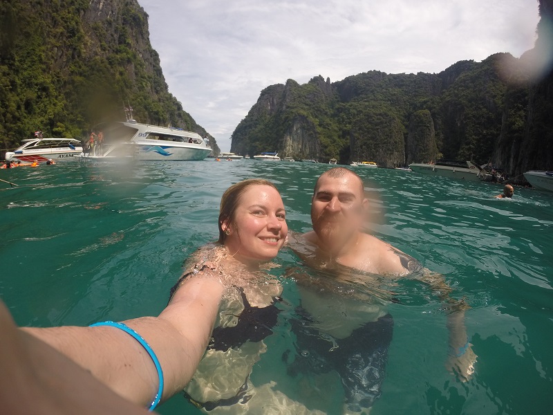 GoPro hero 3+ image from Thailand