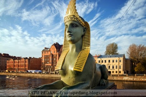 Kisah Sphinx di Saint Petersburg  ASAL USUL DAN SEJARAH