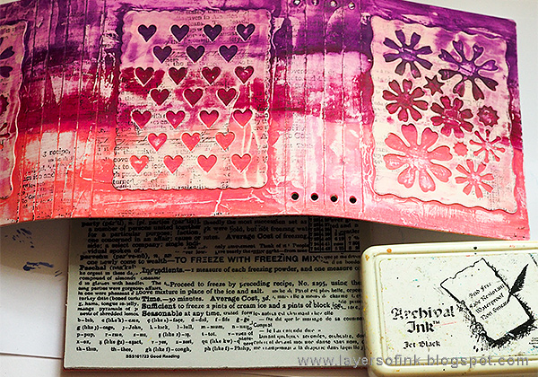 Layers of ink - Wrapped Journal Tutorial by Anna-Karin Evaldsson