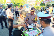 HUT TNI ke-74, Polres Sinjai Berikan Kejutan Kodim 1424 Sinjai