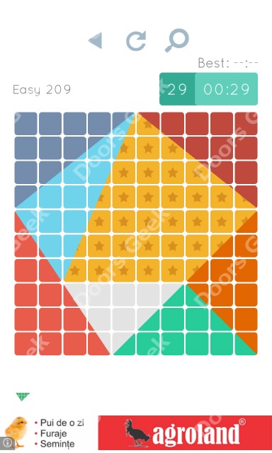 Cheats, Walkthrough for Blocks and Shapes Level 209