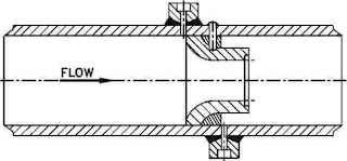 flow nozzle of construction