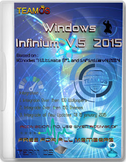 Windows 7 Infinium V.5 2015 x64 Pre-Activated
