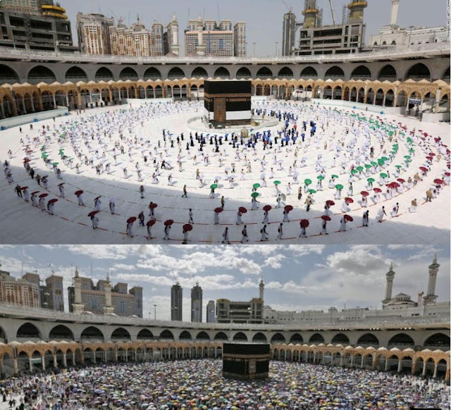 Great Mosque of Mecca, Arabic al-Masjid al-Ḥarām, also called Holy Mosque or Haram Mosque, mosque in Mecca, Saudi Arabia, built to enclose the Kaʿbah, the holiest shrine in Islam. As one of the destinations of the hajj and ʿumrah pilgrimages, it receives millions of worshippers each year. The oldest parts of the modern structure date to the 16th century.