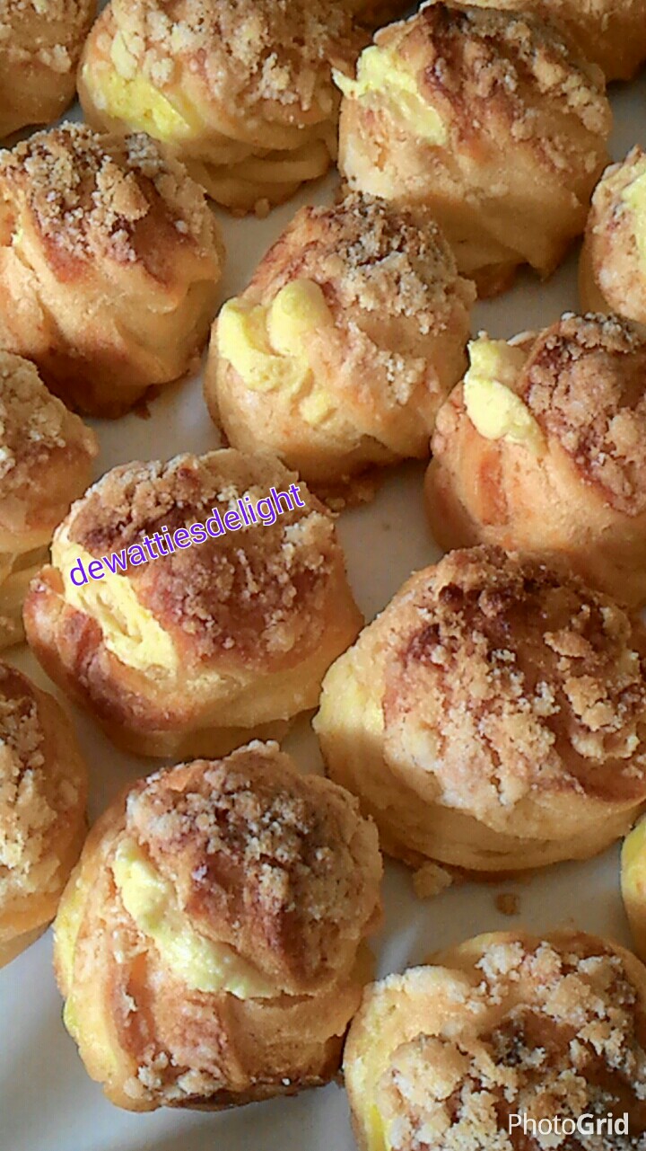 Wattie's HomeMade: Japanese Cream Puff / krim Puff Jepun