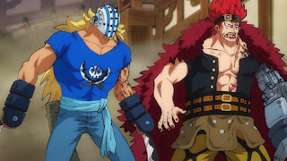 ワンピースアニメ  987話 ワノ国編 ユースタスキッド ギザ男  ONE PIECE Episode 986 EUSTASS KID