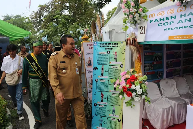 Bupati menyadari pentingnya Program Guru Penggerak sebagai bagian dari inisiatif Merdeka Belajar untuk masa depan pendidikan di Kabupaten Blora.