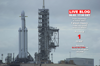 LIVE BLOG - Próba pierwszego w historii startu Falcon Heavy - wtorek 6 lutego, godzina 17:30