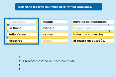 http://www.primerodecarlos.com/TERCERO_PRIMARIA/octubre/Unidad2/actividades/lengua/la_oracion/inicio.swf