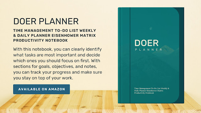 Doer Planner is the perfect tool to help you stay organized