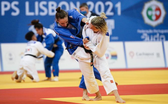 Telma Monteiro do Benfica sagrou-se Campeã Europeia de Judo