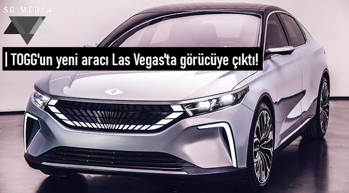 TOGG aracını Las Vegas'ta ilk kez sergiledi!