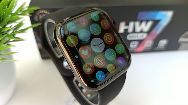 HW7 Max Smart watch Review - Best Infinity Display and Software - Pros & Cons - Must Read before buy 