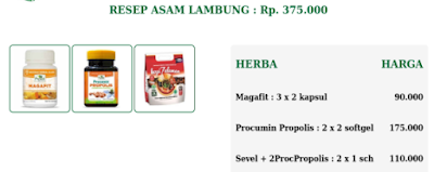 Jual Obat Herbal Lengkap untuk Asam Lambung di Aceh Tamiang dan Sekitarnya