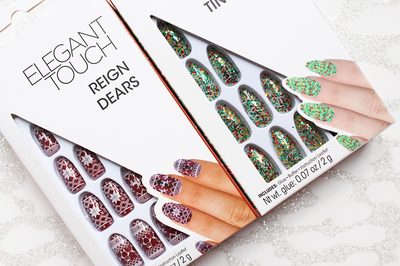 Elegant Touch Christmas Nails 