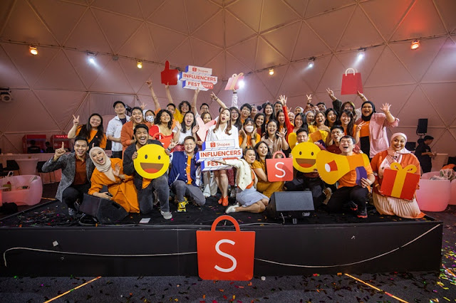 Shopee Influencers at the Shopee Influencer Fest 11.11 Countdown Party
