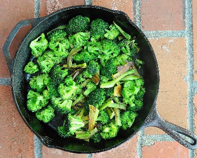 Perfect Pan-Fried Broccoli, another quick, healthy recipe ♥ A Veggie Venture.