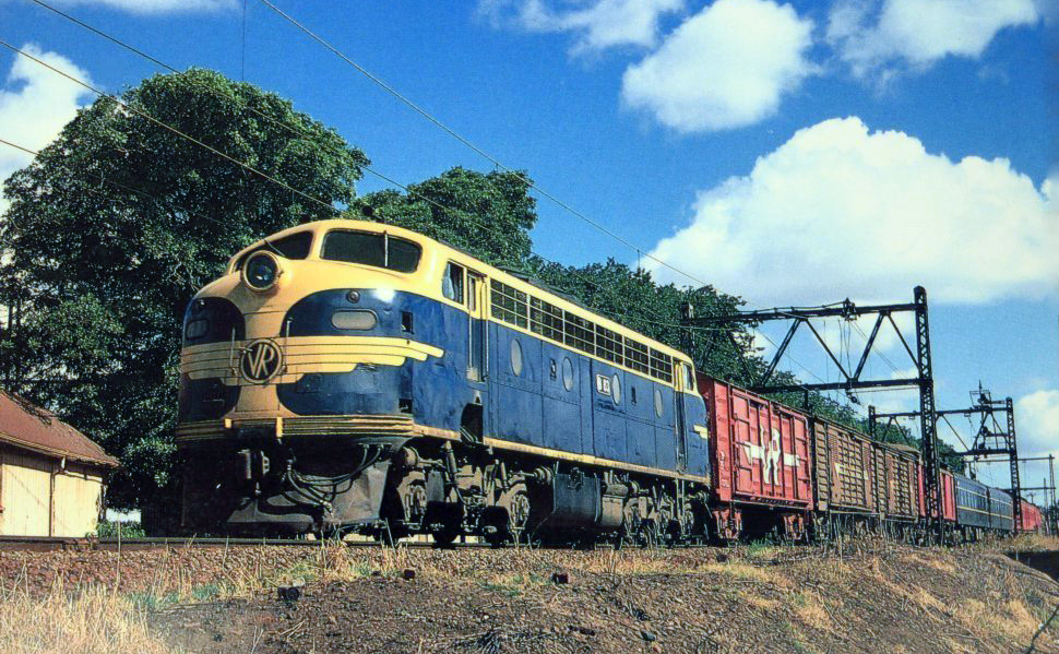 transpress nz Victorian  Railways B  class diesel electric 