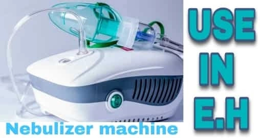Nebulizer use in Electro Homeopathy