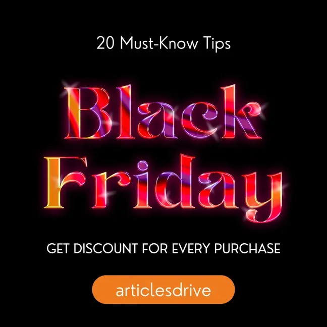 black friday poster