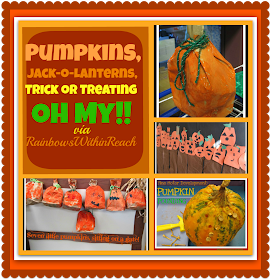 photo of: Pumpkins, Jack-o-Lanterns, Trick-or-Treating: OH MY! via RainbowsWithinReach