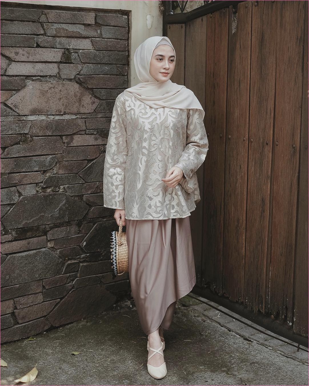 Outfit Kondangan  Hijab  Celana 