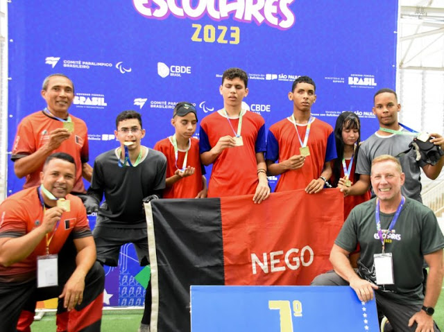 Paralimpíadas Escolares: delegação paraibana volta de São Paulo com 92 medalhas