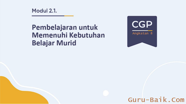 gambar Modul 2.1 Guru Penggerak 2022/2023