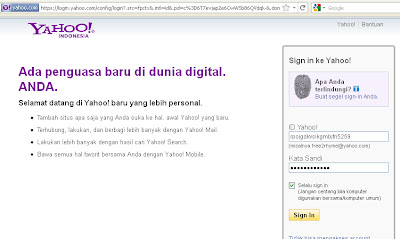 cek yahoo