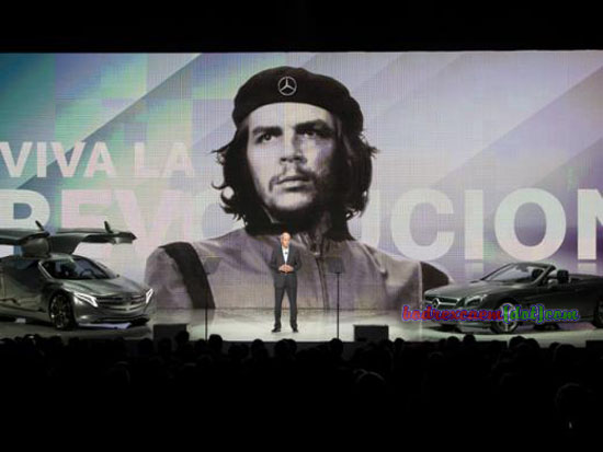 Inilah Foto Che Guevara Dalam Presentasi Produsen Mobil 