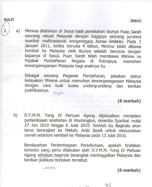 Contoh Soalan Psl N29 - CCContoh