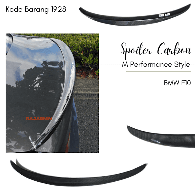 Spoiler Bagasi BMW F10 - M Performance Style - Motif Carbon