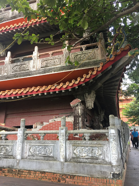 Jiji Wuchang Temple 集集武昌宮, 921 earthquake memorial, Jiji, Nantou, Taiwan